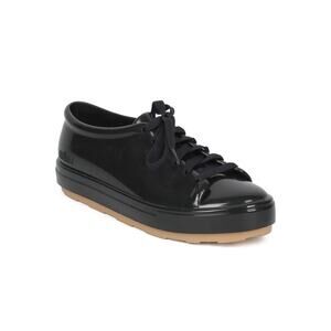 Mel by Melissa BE PVC Jelly Lace Up Low Top Sneakers